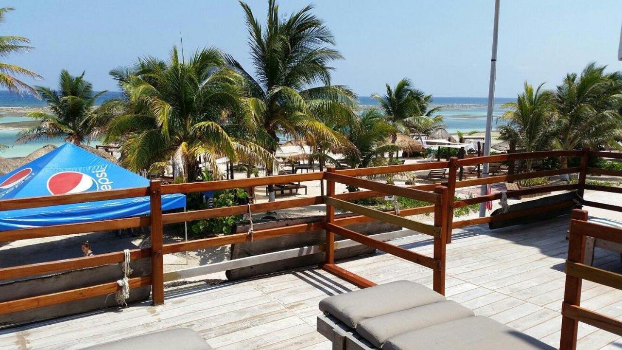 Hotel El Caballo Blanco Mahahual Ngoại thất bức ảnh