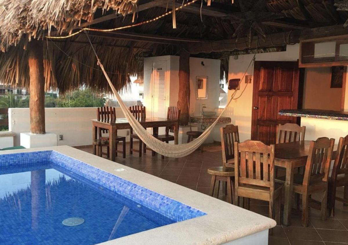 Hotel El Caballo Blanco Mahahual Ngoại thất bức ảnh