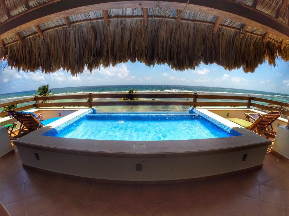 Hotel El Caballo Blanco Mahahual Ngoại thất bức ảnh