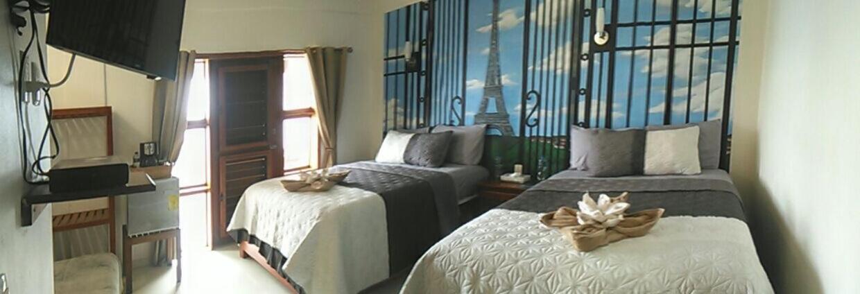 Hotel El Caballo Blanco Mahahual Ngoại thất bức ảnh